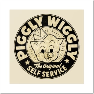 Piggly Wiggly Hot Design Posters and Art